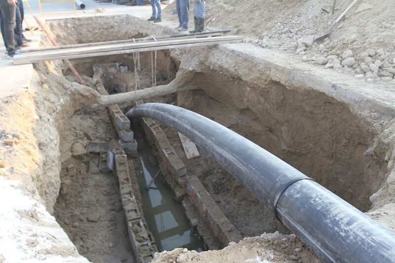 پیشرفت ۲۸ درصدی پروژه فاضلاب فردوس پس از ۱۱ سال