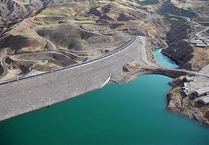 کسری ۲۳۵ میلیون متر مکعبی ذخایر سدهای پنجگانه استان تهران