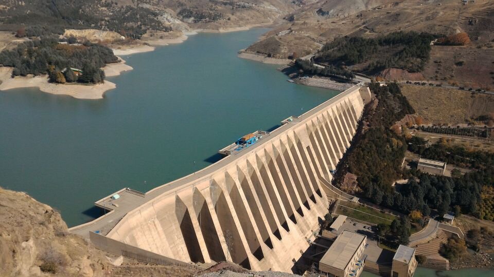 کاهش محسوس حجم ذخایر آب سدهای پنجگانه تهران